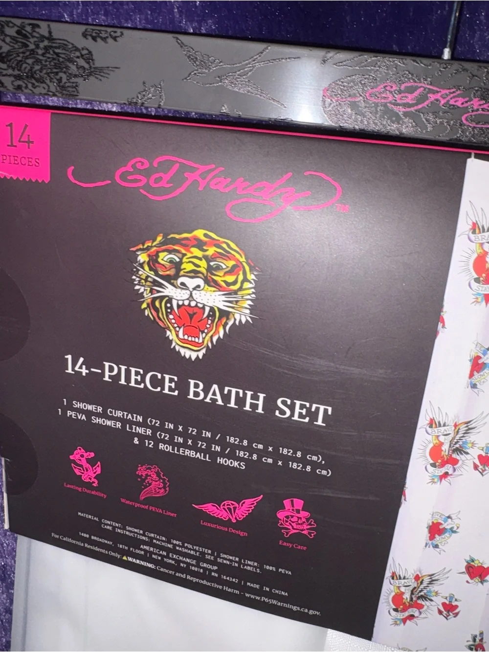 Ed Hardy detail catching